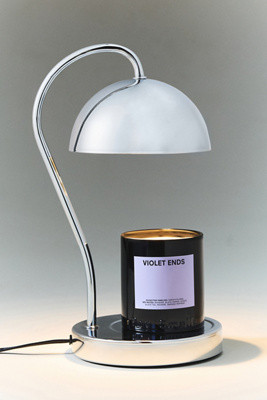 Chrome Candle Warmer Lamp | Anthropologie (US)