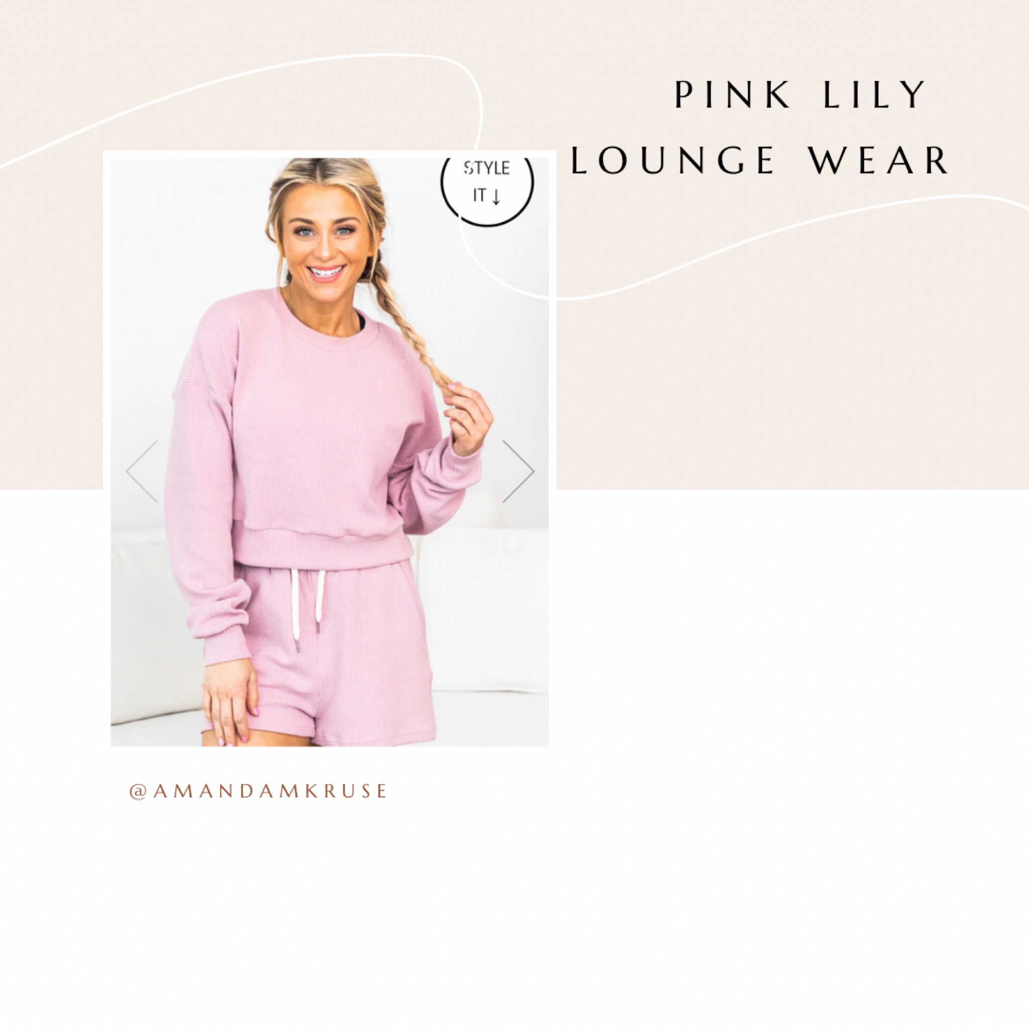 Loungewear.
Lounge set.


#LTKunder100 #LTKFind