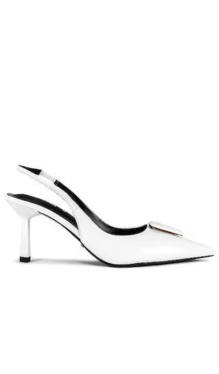 Tony Bianco Bertie Slingback Pump in White. | Revolve Clothing (Global)