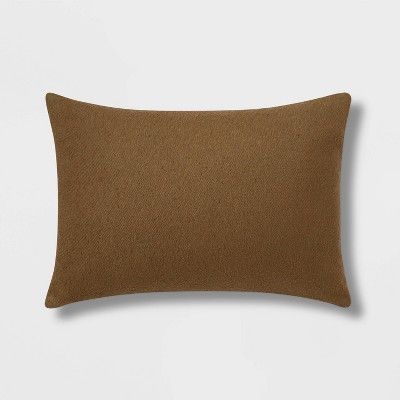 Oblong Boucle Color Blocked Decorative Throw Pillow - Threshold™ | Target