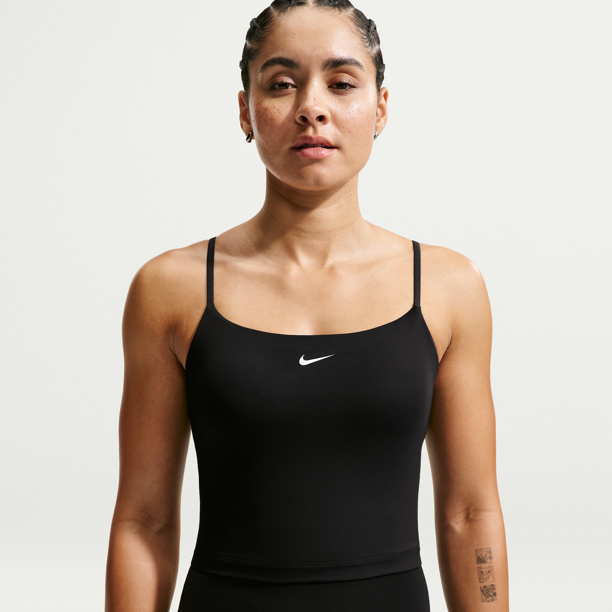 Nike Women's One -Support Padded Adjustable Sports Bra Tank Top in Black | IR1893-010 | Nike (US)
