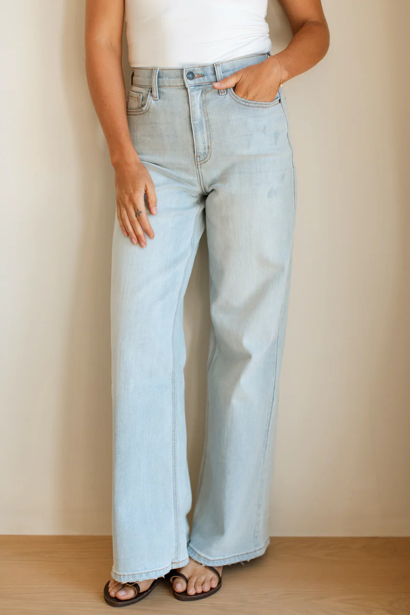 Holland Wide Leg Jeans | Carly Jean Los Angeles