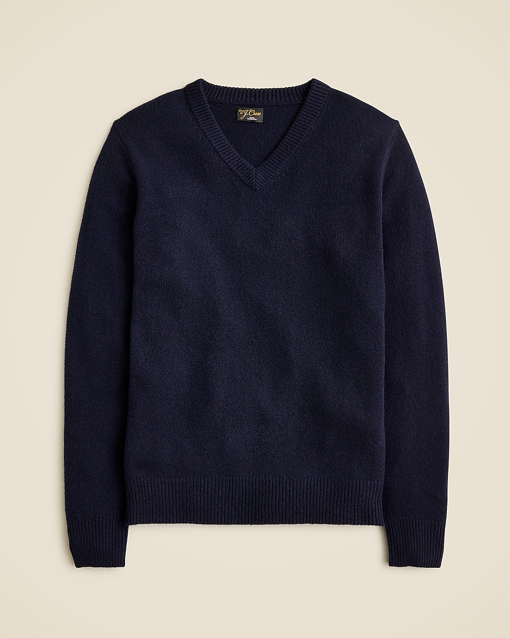 Relaxed midweight cashmere V-neck sweater | J. Crew US