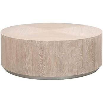 Star International Furniture District Roto Wood Large Coffee Table in Gray | Amazon (US)