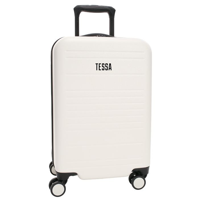 Bryant Hardsided White Luggage | Pottery Barn Teen