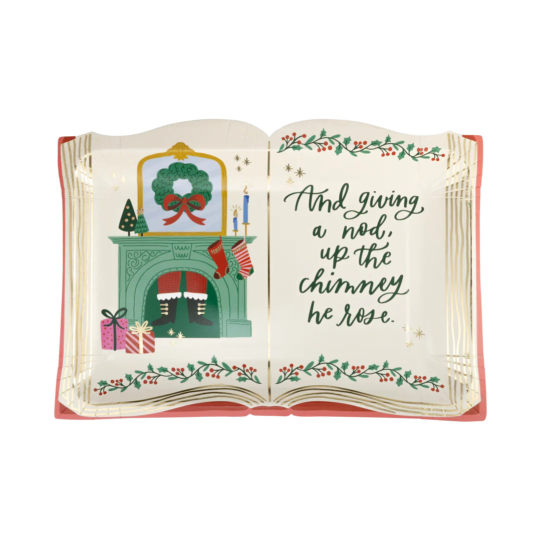 Occasions by Shakira - Storybook Shaped Plate | My Mind's Eye