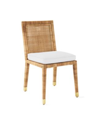 Balboa Rattan Side Chair - Natural | Serena and Lily