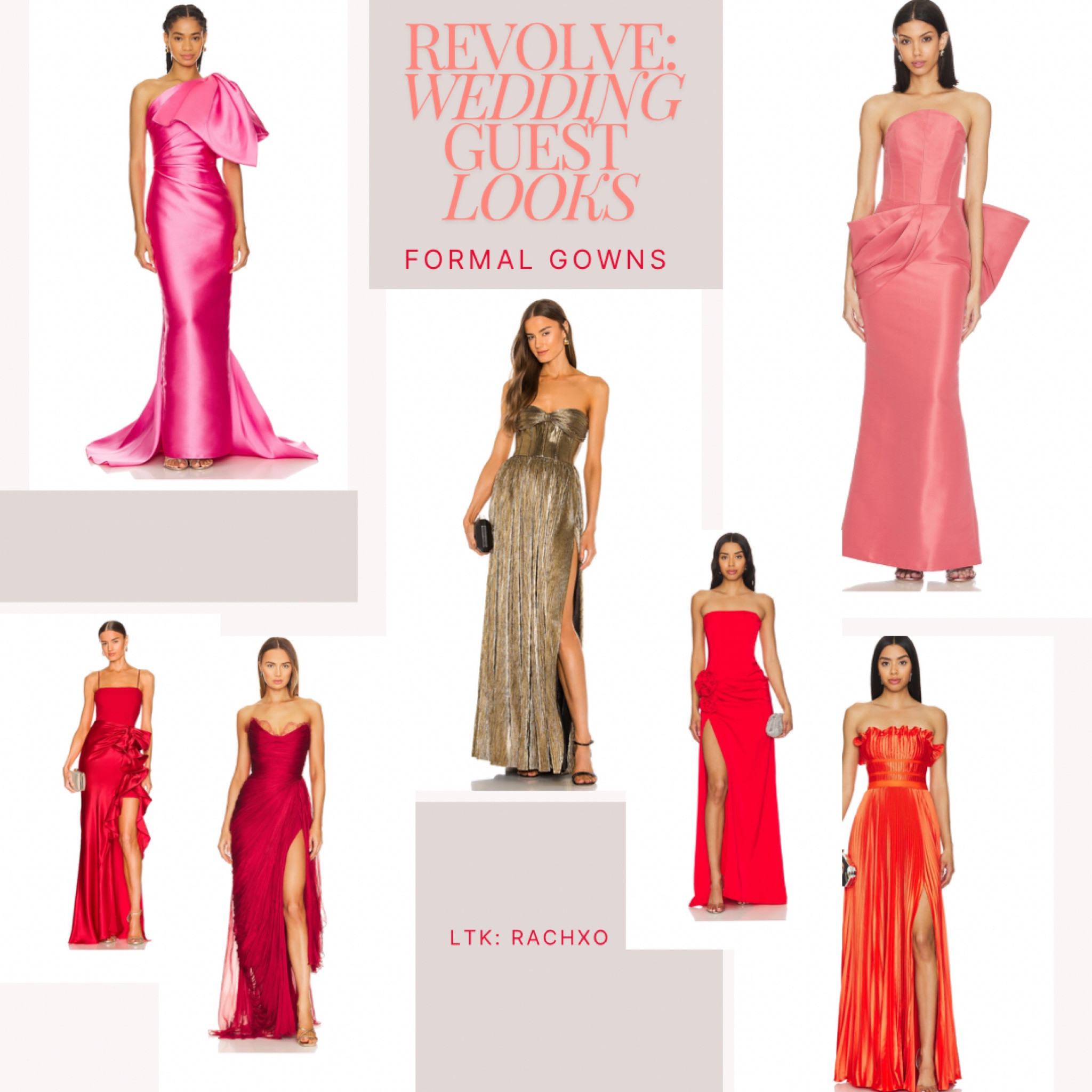 wedding guest looks: formal gowns! Be sure to check out all the options linked ✨🫶🏼 #LTKxREVOLVE

#LTKWedding #LTKSaleAlert #LTKStyleTip
