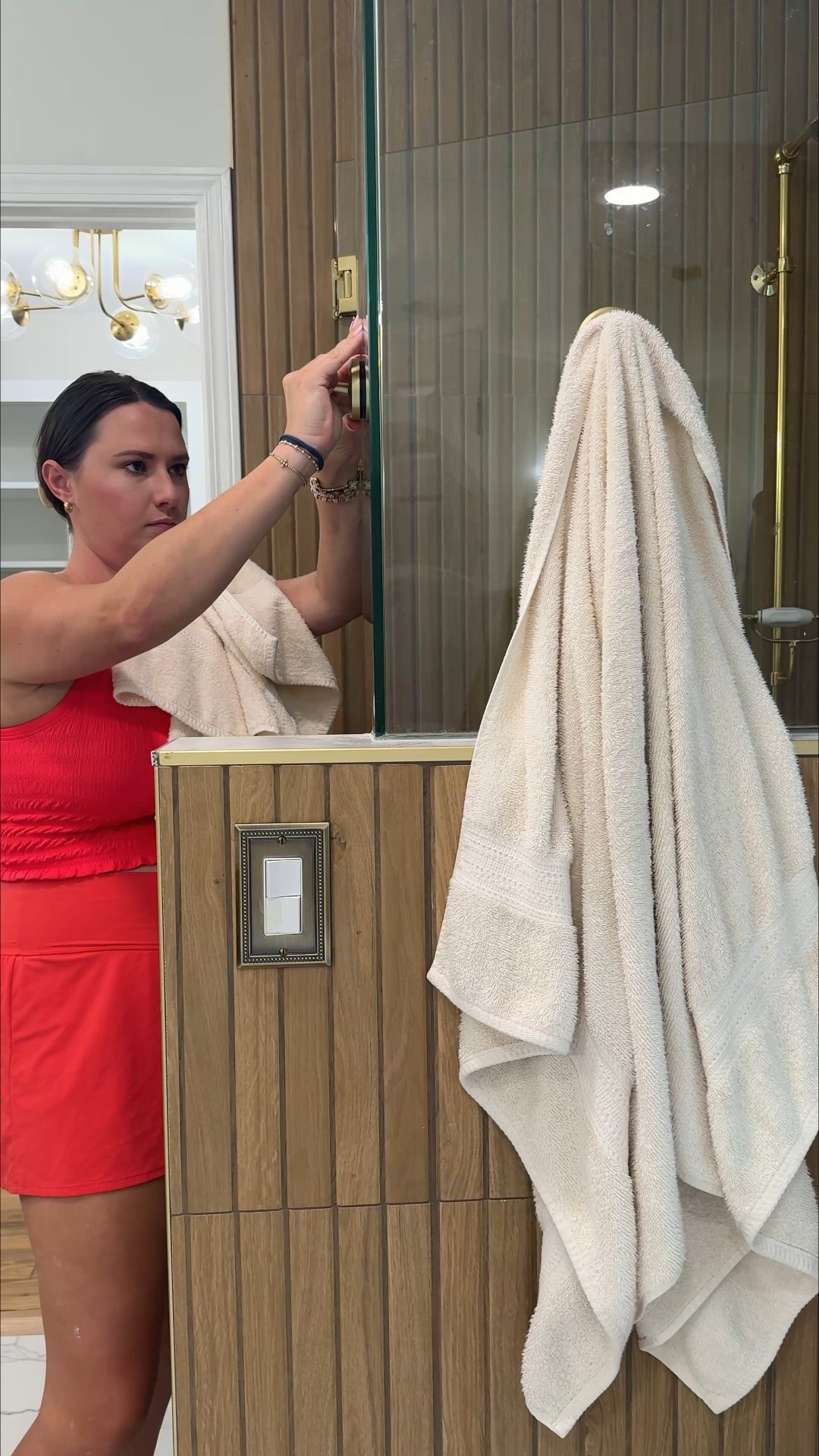 Suction cup gold hooks for bath towels!! 

#LTKSaleAlert #LTKFindsUnder50 #LTKHome