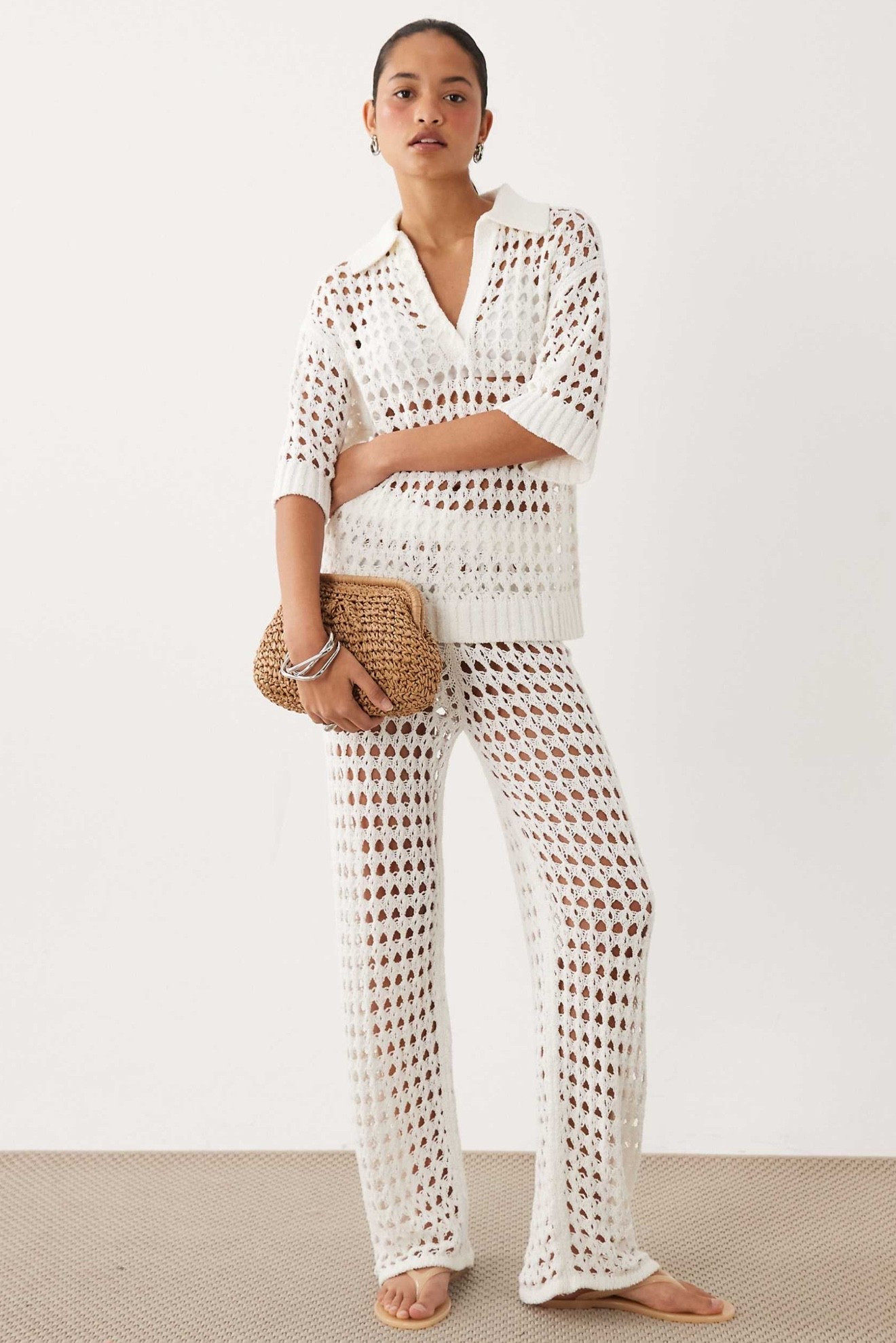 HOLIDAY CO-ORD - Love this crochet knit set for holiday 

#summer #coord #holiday 

#LTKspring #LTKswimwear #LTKeurope