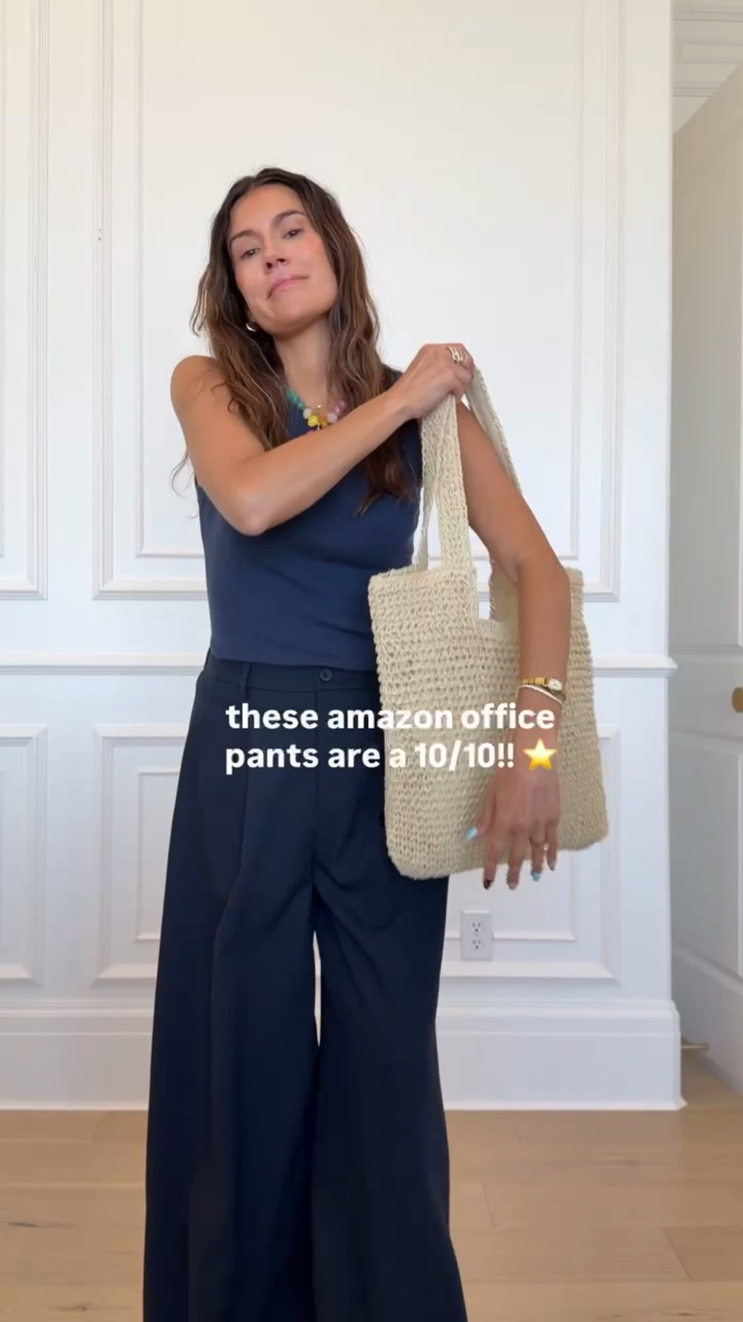 These Amazon office pants are 10/10! The perfect wide leg pants!

I’m wearing size small 

Work outfit, summer outfit, summer work outfit, travel outfit, work pants

#LTKOver40 #LTKWorkwear #LTKootd