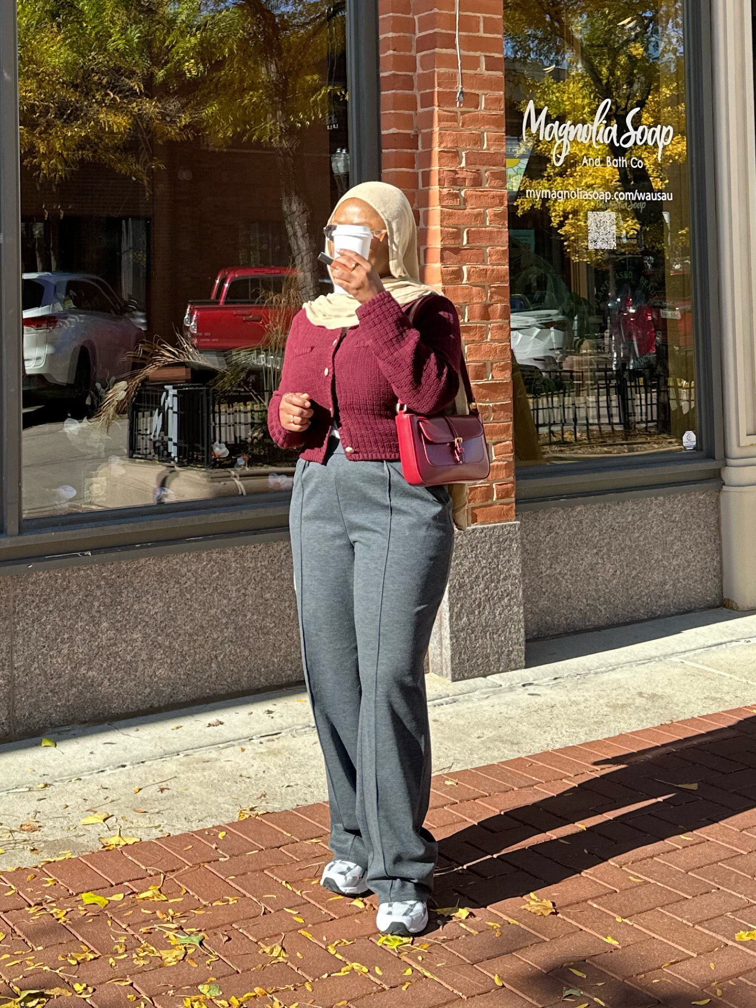 Burgundy and Grey Combo for the season 🍇🩶

#LTKStyleTip #LTKSaleAlert