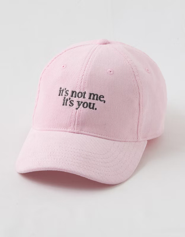 Aerie Corduroy Flat Baseball Hat | Aerie