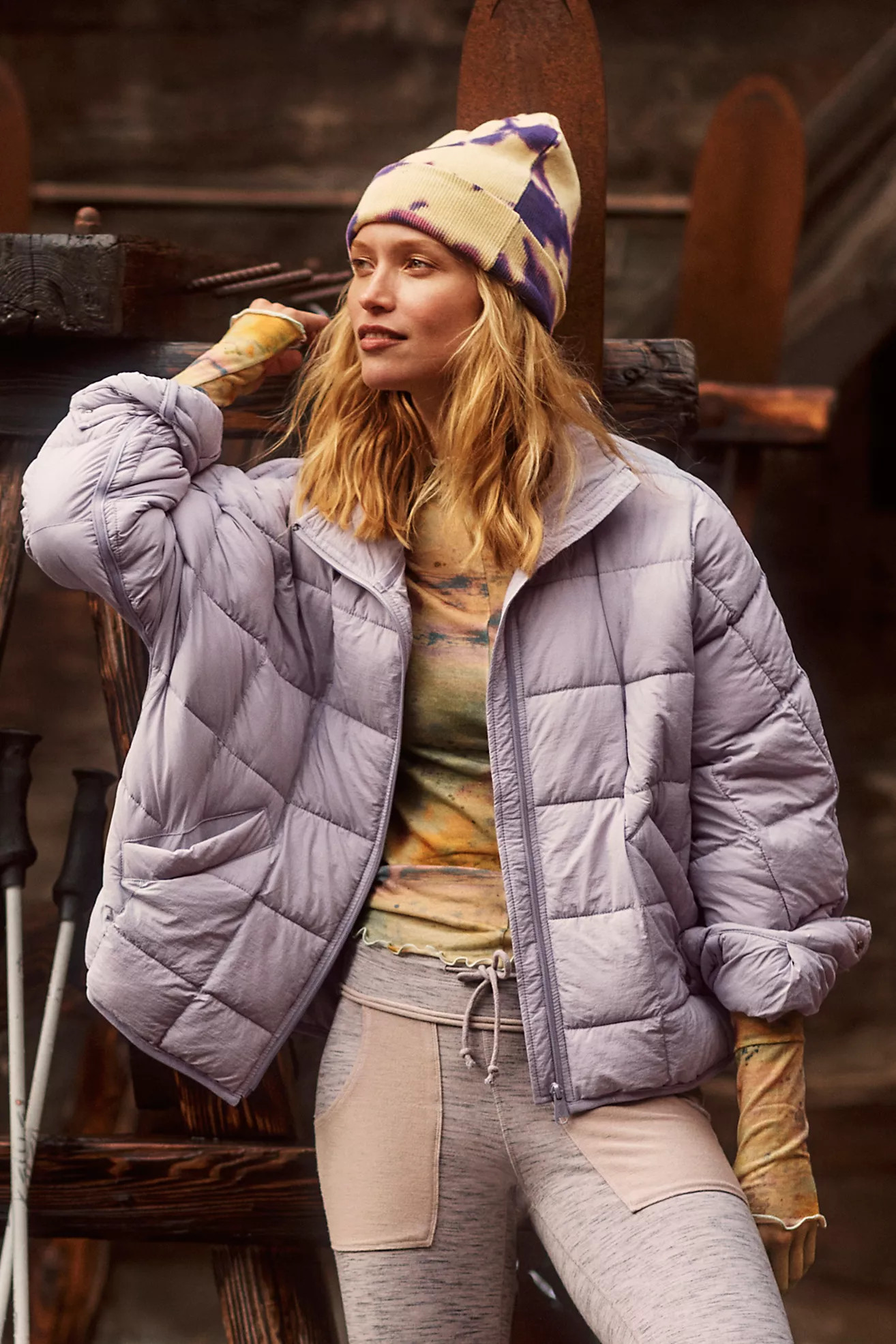 Autumn Surplus Tie Dye Beanie | Free People (Global - UK&FR Excluded)