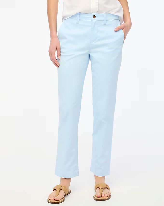 High-rise girlfriend chino pant | J.Crew Factory