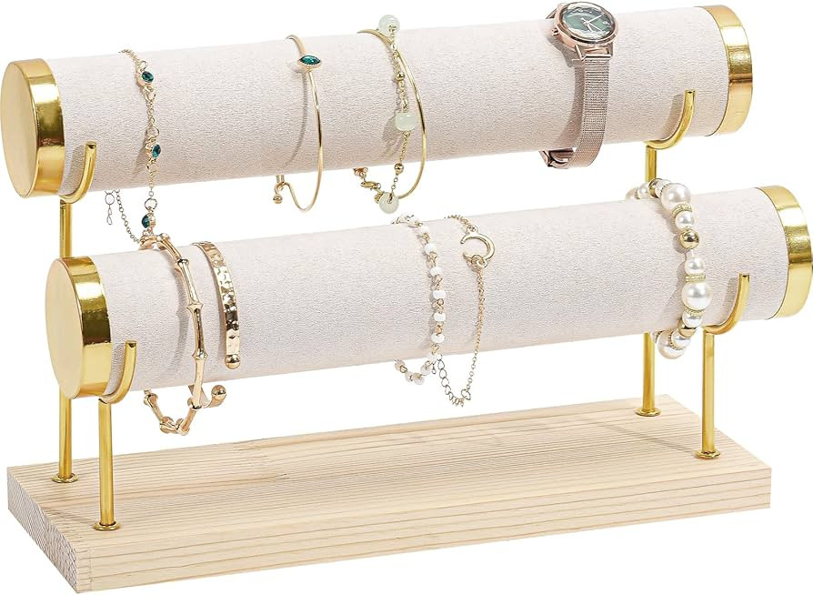 ProCase Bracelet Holder Display Bracelet Organizer Stand, Gold Detachable Bangle Storage Rack for... | Amazon (US)