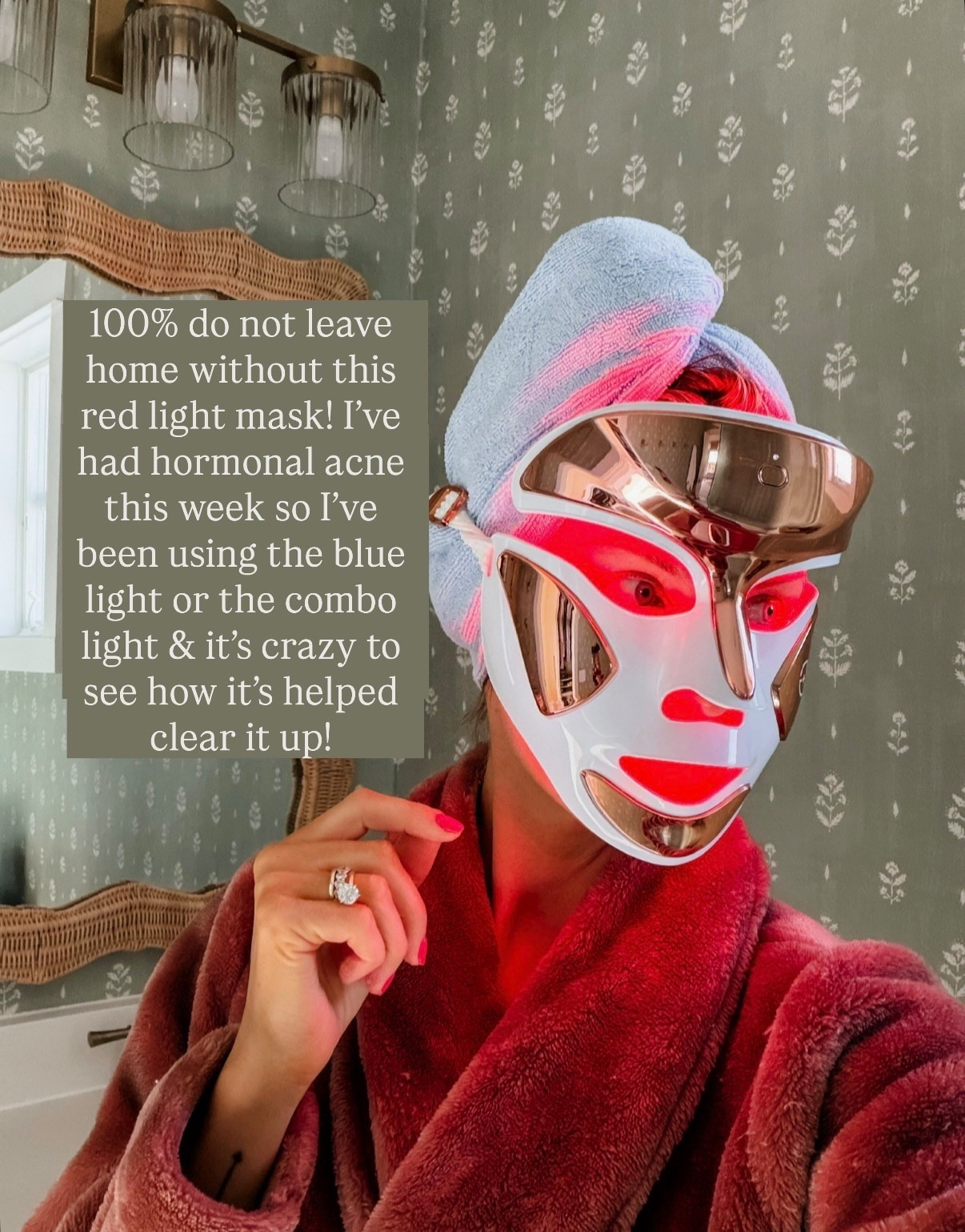 This red light therapy masks is one of the best things I’ve added to my skincare routine! It has so many incredible benefits - I use it twice a day!

Loverly Grey, skincare, red light mask, beauty 

#LTKBeauty