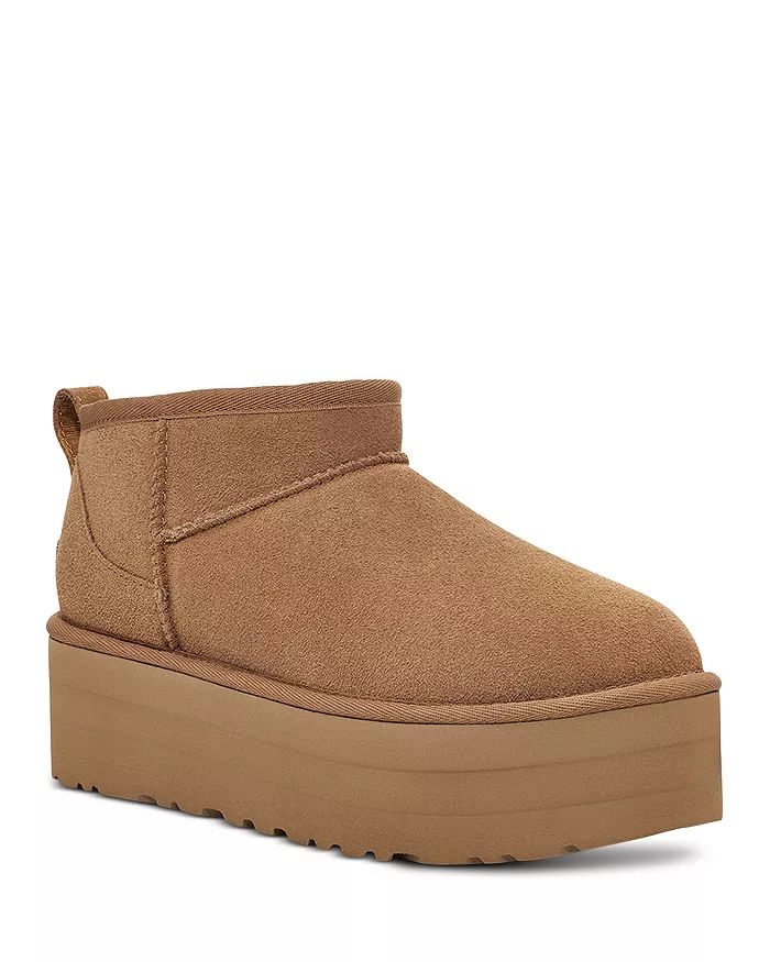 UGG&reg; Women's Classic Ultra Mini Platform Boots Shoes - Bloomingdale's | Bloomingdale's (US)