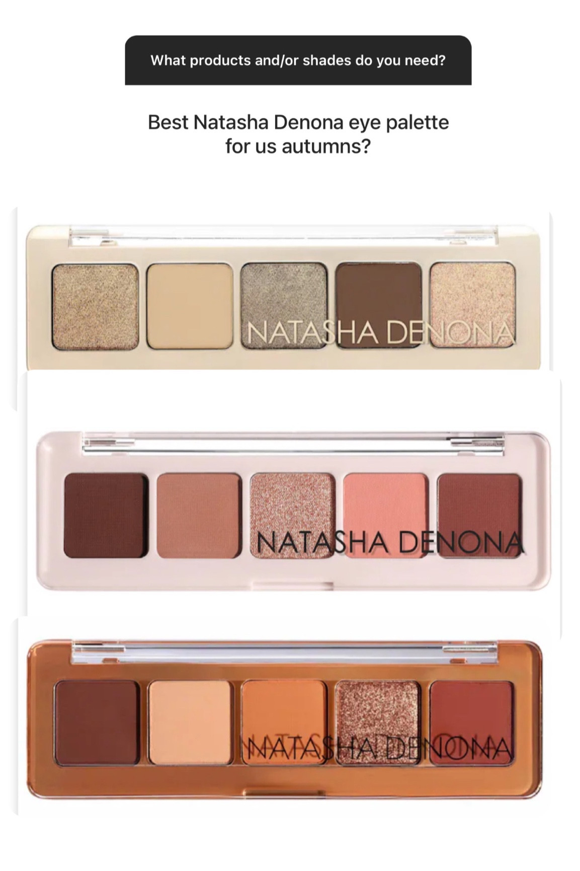 Natasha Denona eyeshadow palette for autumns, warm, warm colors, hocautumn, house of Colour autumn, true autumn, soft autumn, dark autumn, color analysis, sephora sale, VIB, brown, warm pink, green, ivory, bridal makeup

#LTKxSephora #LTKwedding #LTKbeauty