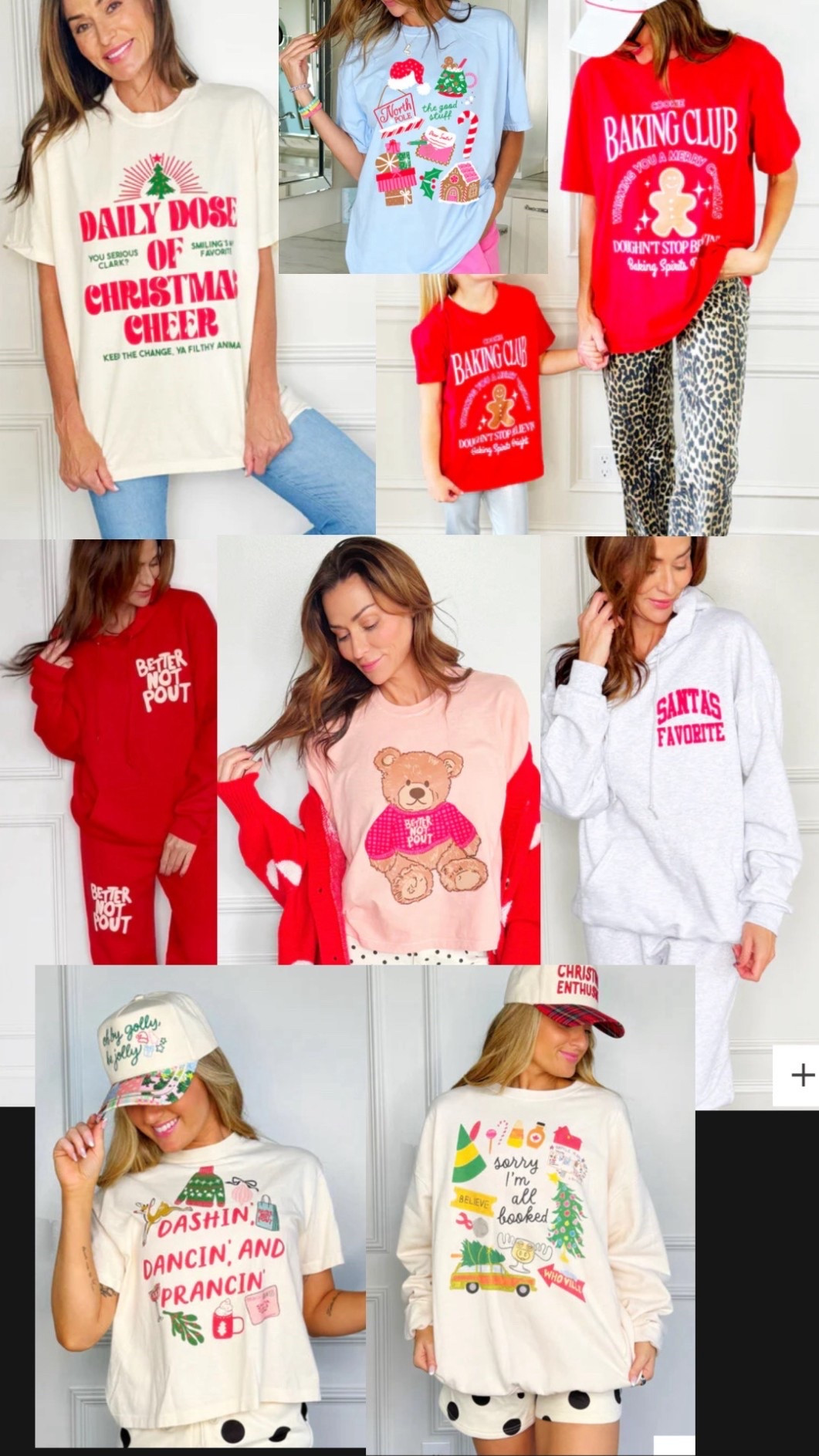 Christmas & holiday favorites from Poppy & Pine tees! The best part is MOST of the tees come in sweatshirts so you can pick which style you want! And all under $50! 

Gift ideas, gifts for her, Christmas merch, cute graphic tees

#LTKGiftGuide #LTKFindsUnder50 #LTKHoliday