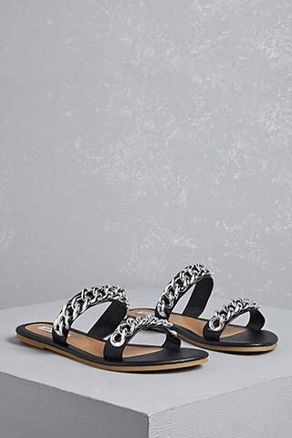 Dual-Strap Faux Leather Sandals | Forever 21 (US)