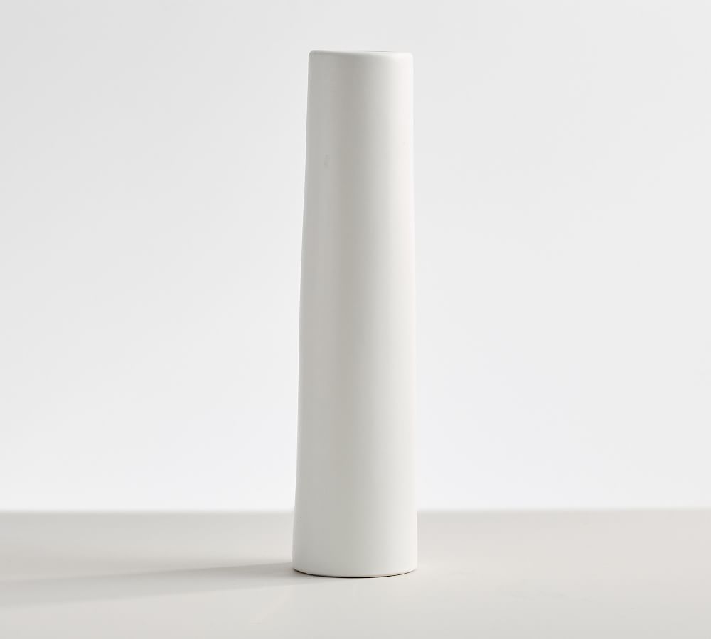 Tall Earthenware Vases - White | Pottery Barn (US)