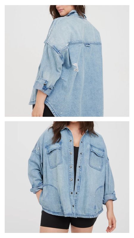 I love this denim jacket for fall! Just ordered this and it looks like the perfect lightweight layering piece. I wear these over tank tops, T-shirts, dresses. They are perfect for everyday! I got an M 

#LTKSeasonal #LTKSale #LTKBacktoSchool