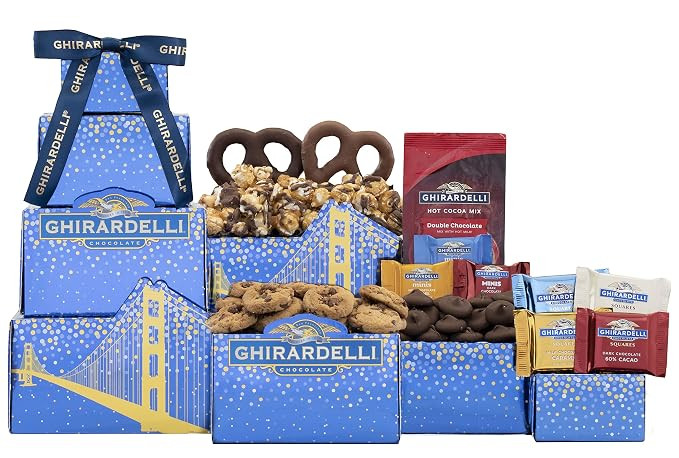 The Ghirardelli Chocolate Gift Tower by Wine Country Gift Baskets | Amazon (US)