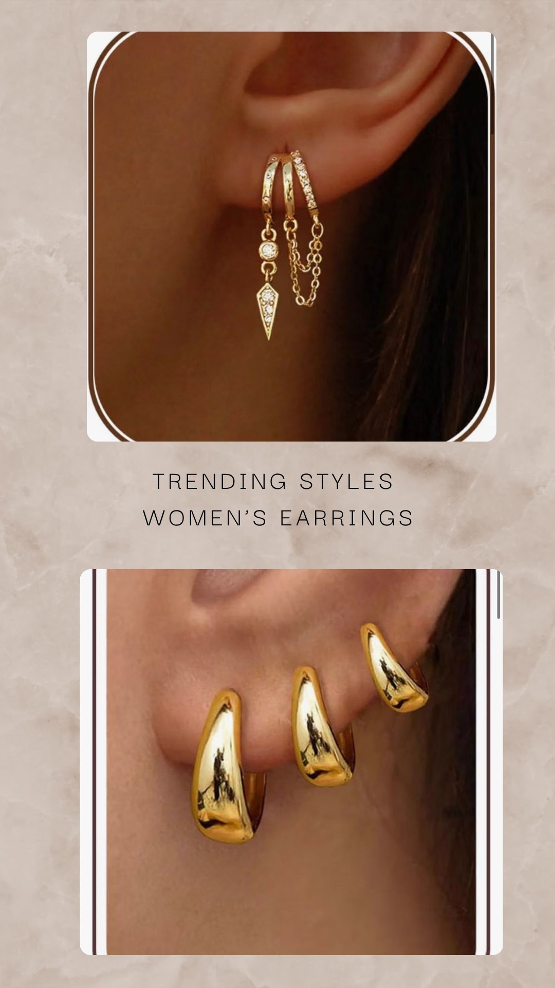 Love these!!!!
 #earrings #goldearrings #goldjewelry #amazonearrings #amazonjewelry #amazongoldjewelry #amazonfinds @amazon @amazonfashion