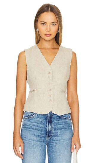 BLANKNYC Vest in Beige. Size L, XS. | Revolve Clothing (Global)