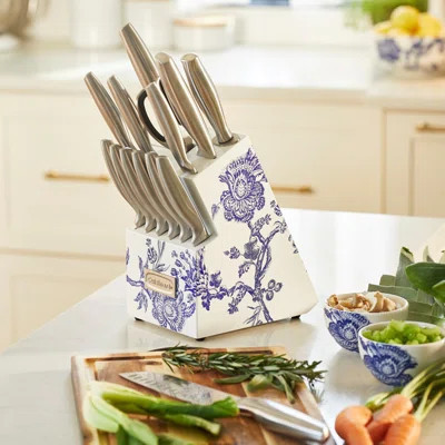 Cuisinart 15 Piece Caskata Collection Stainless Steel Hollow Handle Cutlery Block Set | Wayfair North America
