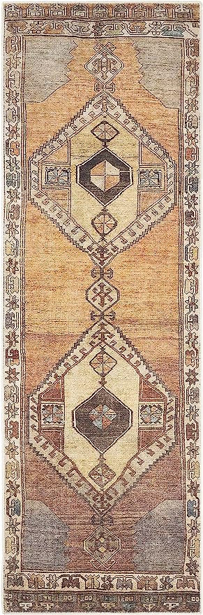 Medinah Machine Washable 2'7" x 7'3" Runner Rug, Kitchen Hallway Runner - Waterproof - Pet & Chil... | Amazon (US)