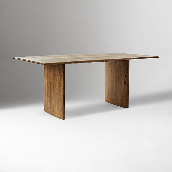 Anton Solid Wood 72"" Dining Table, Burnt Wax | West Elm (US)