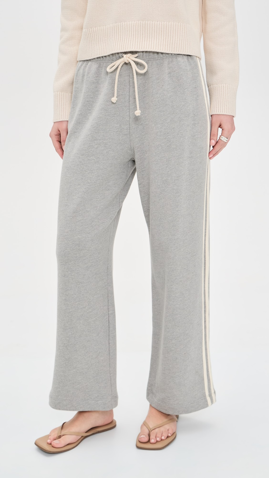 The Eco-Terry Stripe Pants | Shopbop