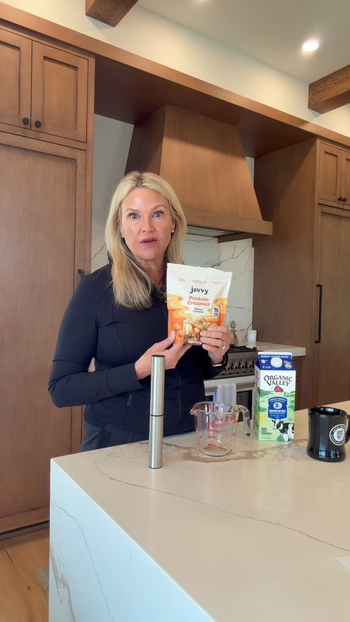 I’ve officially upgraded my coffee routine ☕️ Javvy Protein Creamer has been such a great addition! It adds protein, keeps my coffee creamy and delicious, and helps give me a little extra energy to start the day. Plus… the flavor options are so good!




#LTKOver40 #LTKmorningroutine #LTKdayinmylife