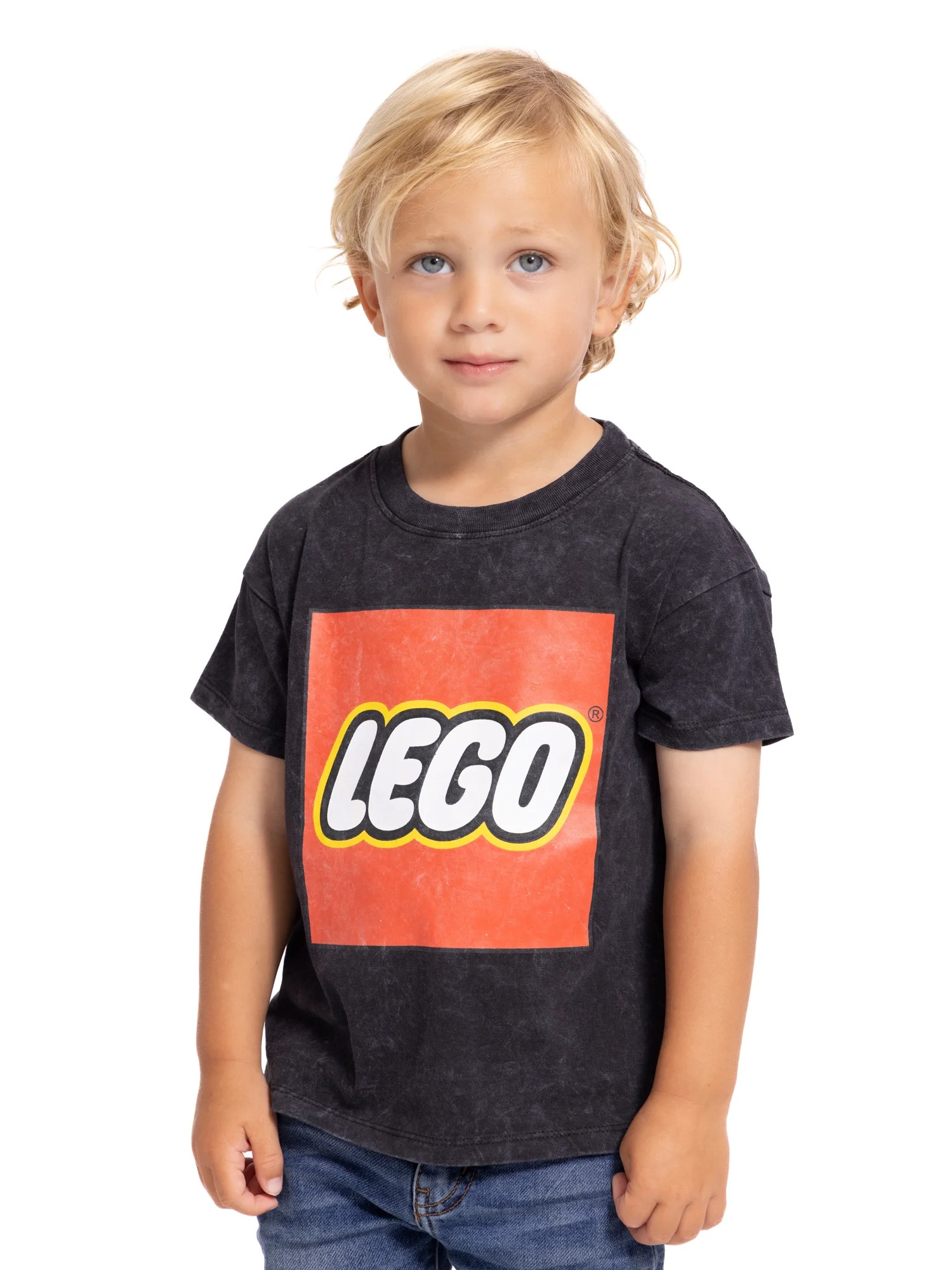Lego Toddler Short Sleeve Graphic Crewneck Tee, Sizes 12M-5T | Walmart (US)