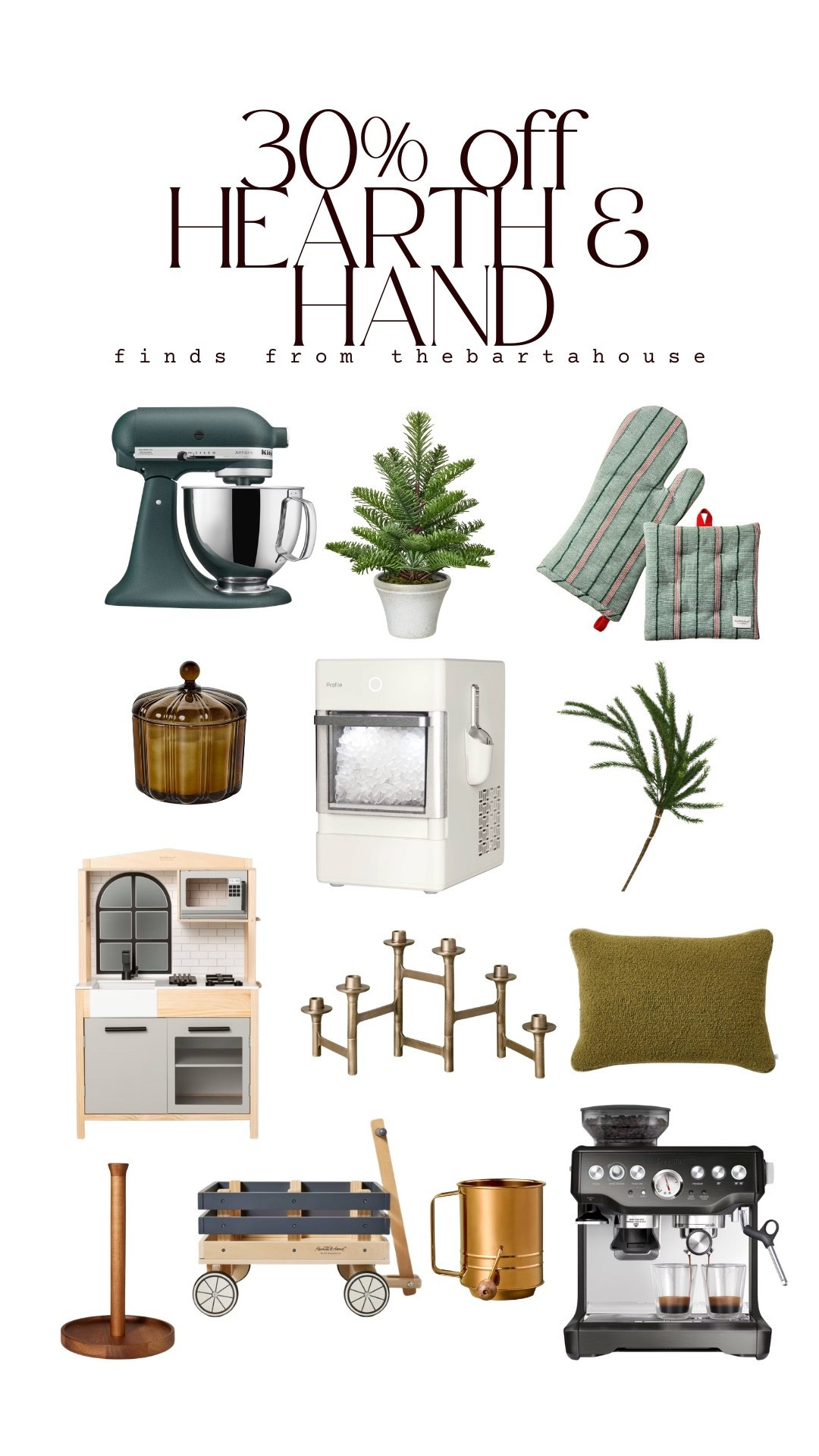 30% off Hearth & Hand at Target today! An extra 15% off the mixer in the cart as well!!

#LTKGiftGuide #LTKHoliday #LTKCyberWeek