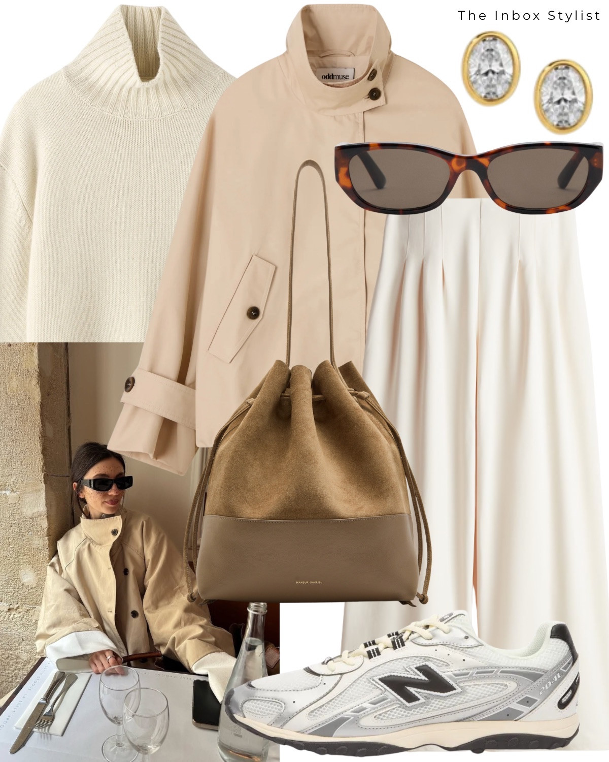 Spring’s must-have jacket - funnel-neck. 

Including funnel neck jacket, roll neck jumper, cream wide trousers, brown suede handbag, new balance trainers, gold diamond stud earrings.

#LTKuk #LTKspring #LTKstyletip