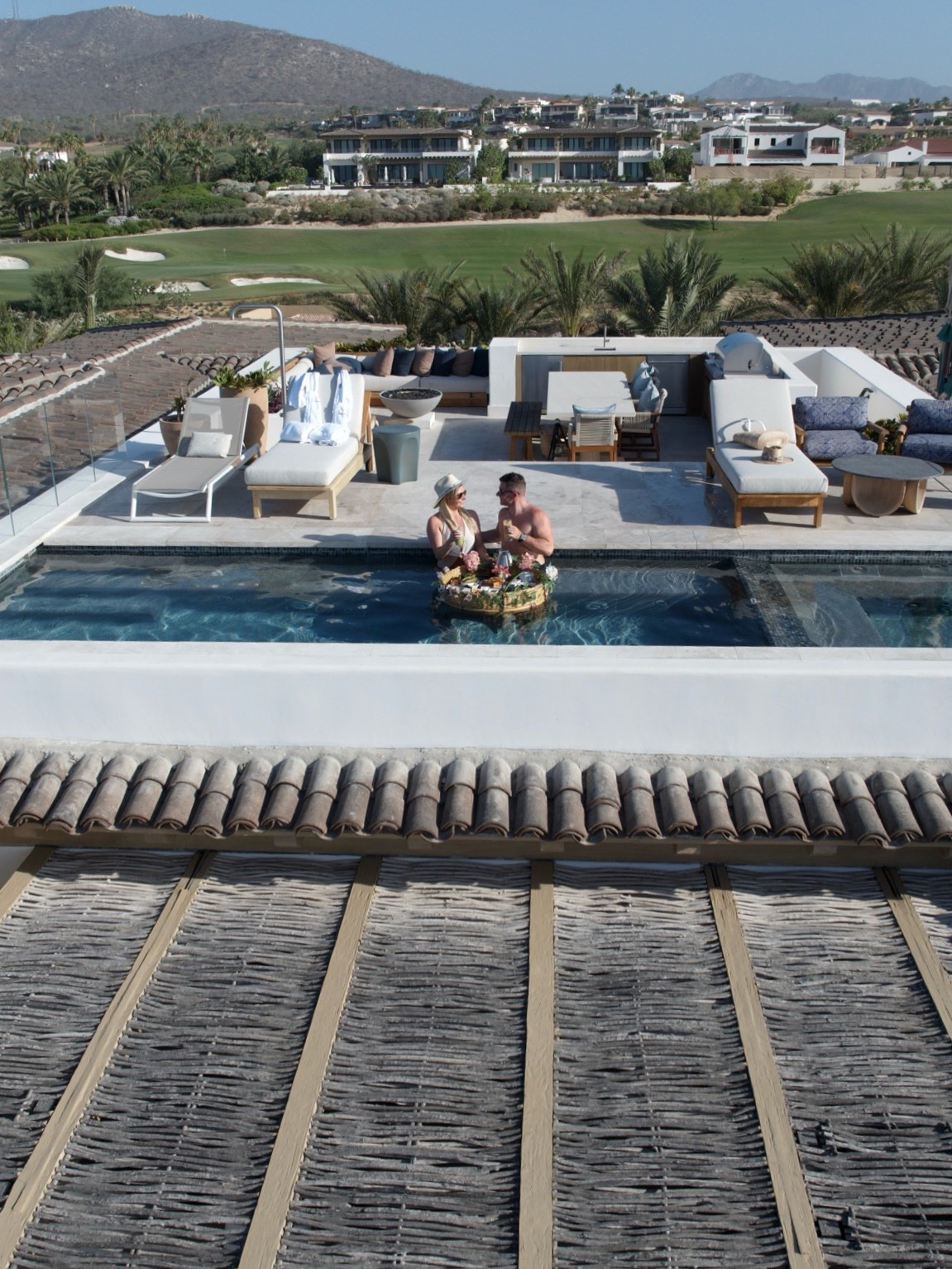 POV: Floating breakfasts, private plunge pools, and the vacation wardrobe to match. ☀️🤍 This one-piece swimsuit, oversized sun hat, and effortless resort look are made for honeymoon mornings in Cabo, Bora Bora, and beyond.

Floating breakfast, honeymoon outfit, honeymoon style, honeymoon essentials, one piece swimsuit, one-piece swimwear, floral swimsuit, luxury swimwear, resort wear, luxury resort outfit, vacation outfit, beach vacation, tropical vacation, Cabo style, Cabo outfit, Bora Bora outfit, Maldives outfit, Europe summer, resort chic, poolside outfit, plunge pool, luxury hotel, luxury travel, beach hat, oversized sun hat, straw hat, vacation accessories, coastal style, island style, summer vacation, vacation aesthetic, resort fashion, travel wardrobe, feminine style, tropical getaway, luxury lifestyle, pool day, vacation inspiration.