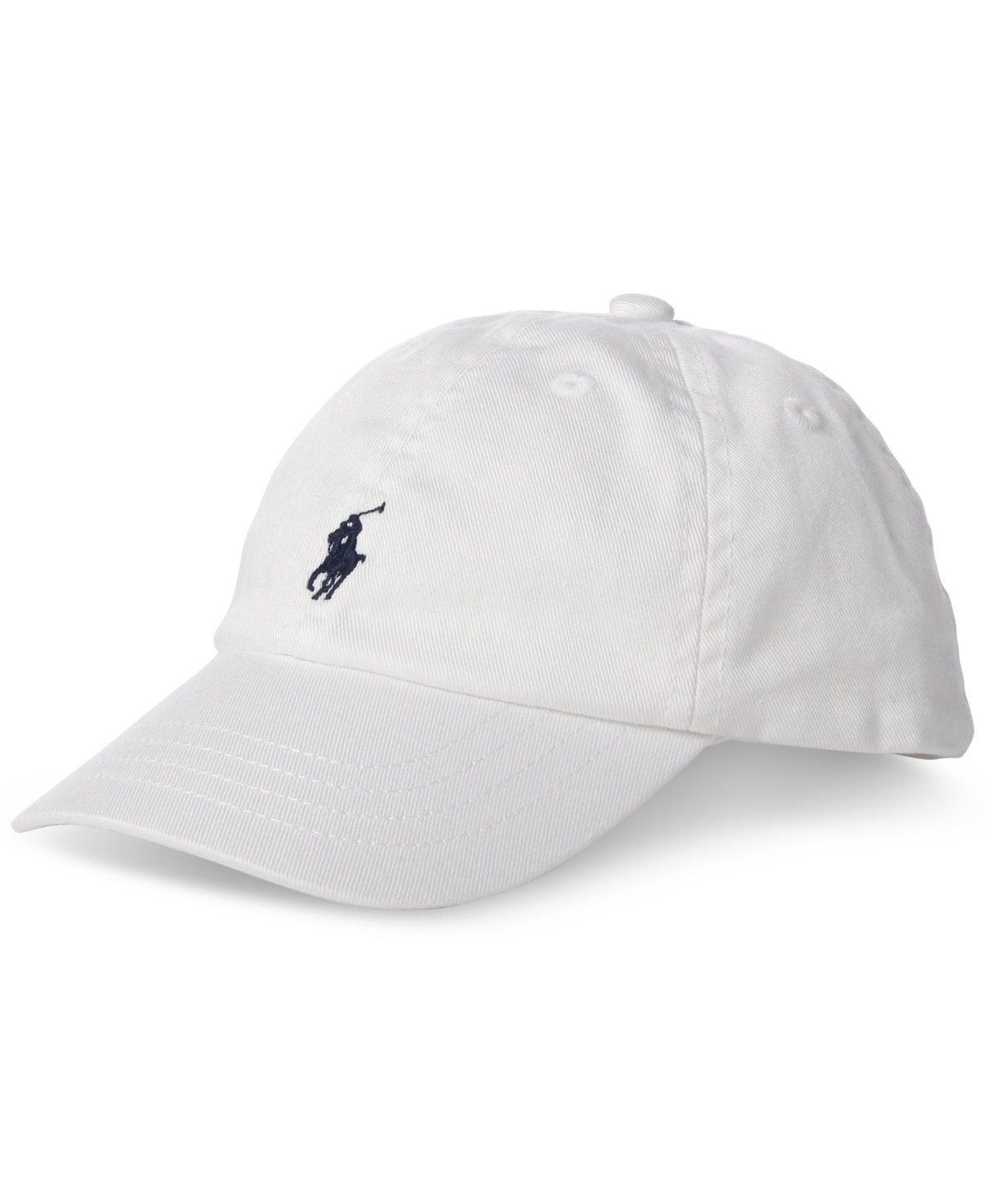 Polo Ralph Lauren Baby Boys Cotton Chino Baseball Cap - White | Macy's
