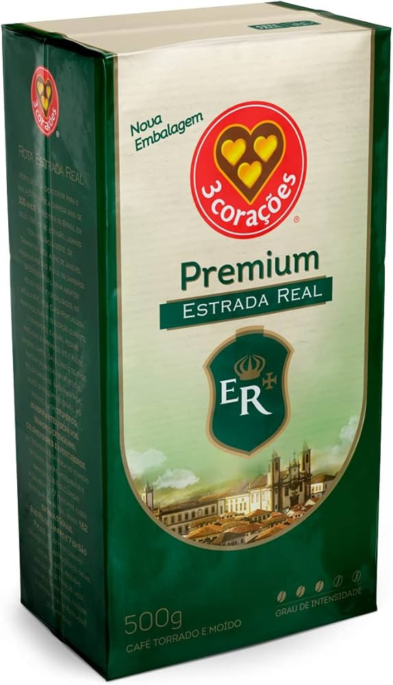 3 Corações Café Torrado E Moído Estrada Real Premium À Vácuo 500G | Amazon (BR)