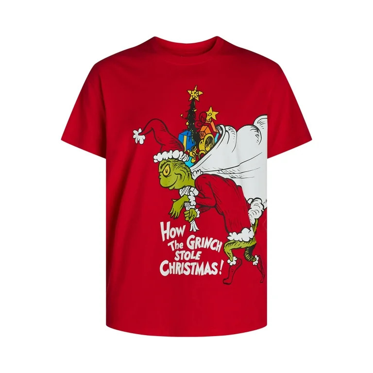 The Grinch Women’s Graphic Print Tee, Sizes XS-XXL | Walmart (US)