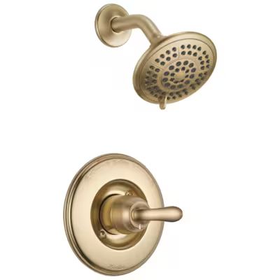 Delta Linden Champagne Bronze 1-Handle Shower Faucet Lowes.com | Lowe's