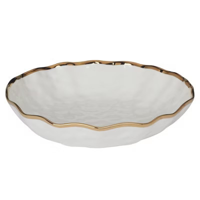 Certified International 106oz Regency Serving Bowl Gold | Target