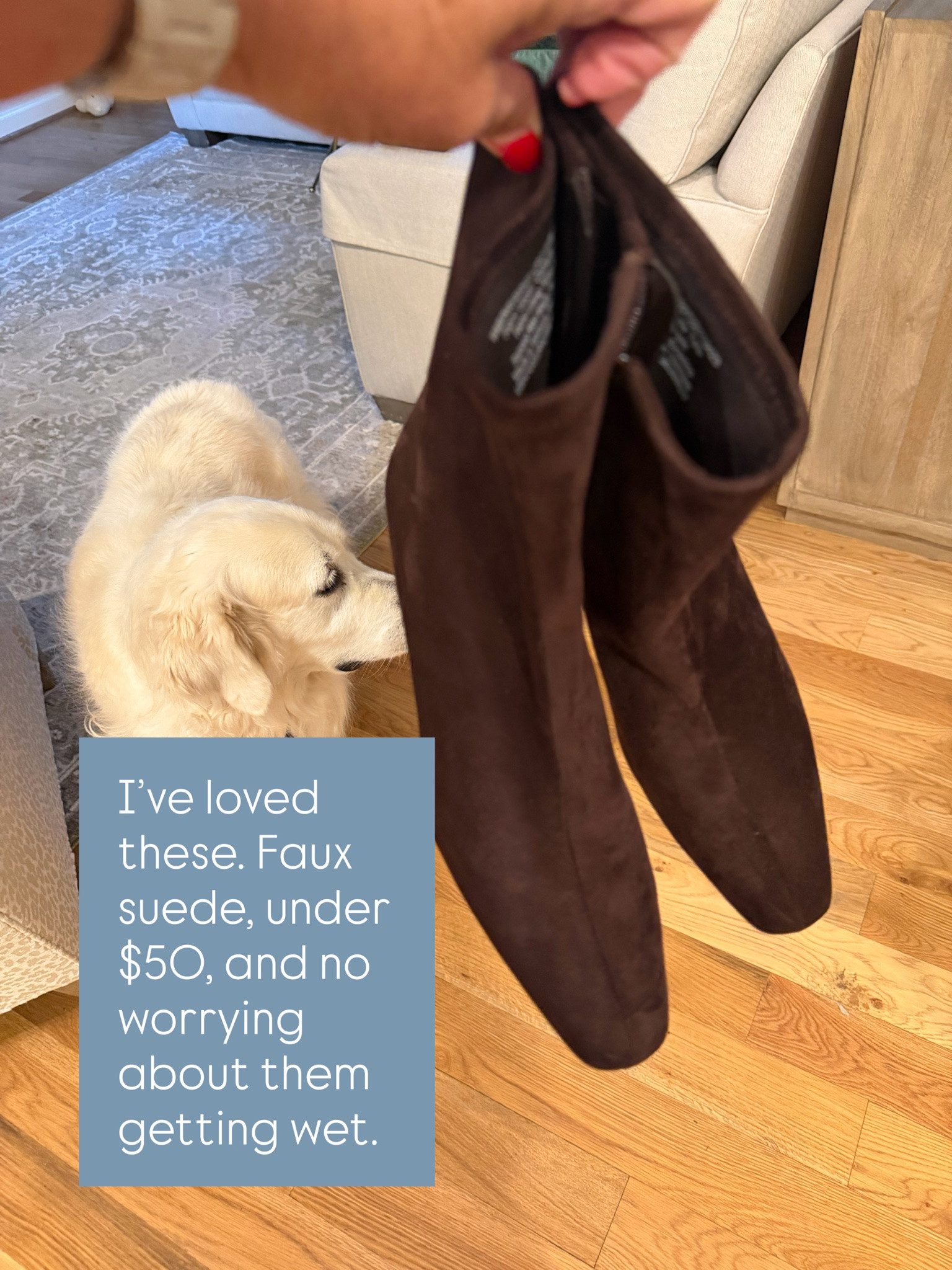 Realit great faux suede boots. Fits tts

#LTKOver40 #LTKWorkwear #LTKootd
