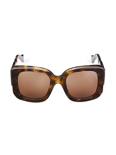 Paris 53MM Rectangular Sunglasses | Saks Fifth Avenue