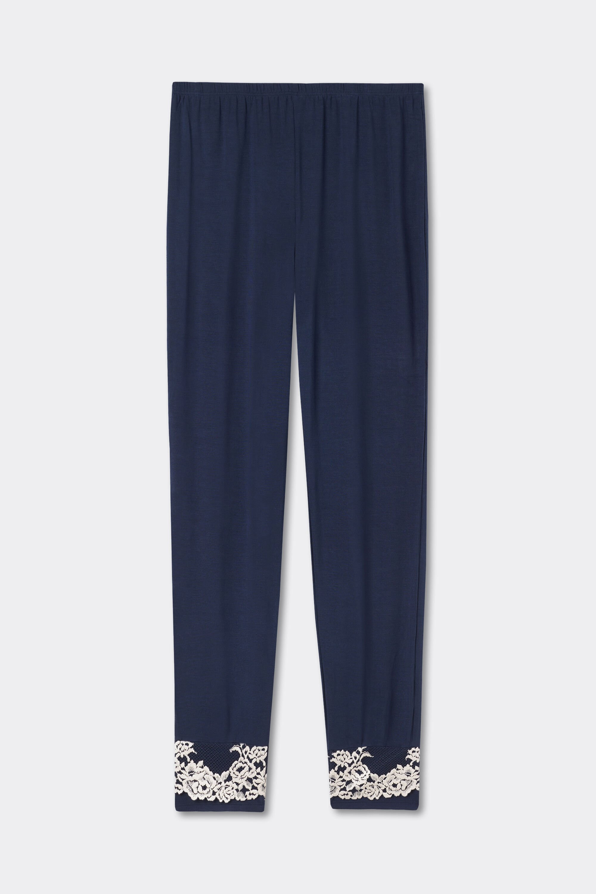 Pretty Flowers Full Length Cuffed Modal Pants - Intimissimi | Intimissimi (US)