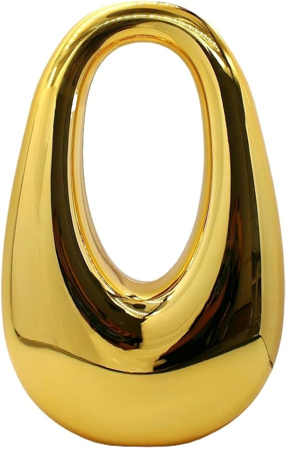 Women Acrylic Clutch Purse Egg Shape Evening Bag Metallic Top Handle Handbag Mirror Shoulder Bag ... | Amazon (US)