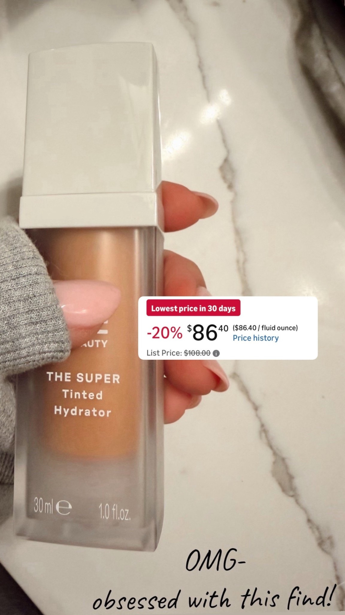 Obsessed with this find!!! 🤍 Giving major Josie Maran vibes. No SPF so I mix it with mine and it’s gorgeous on. I grabbed shade 04 (a little dark), would do 03 next time. Wears beautifully and sooo hydrating… I think this is the one ✨

Beauty. Makeup. Anti aging. 

#LTKootd #LTKSaleAlert #LTKBeauty