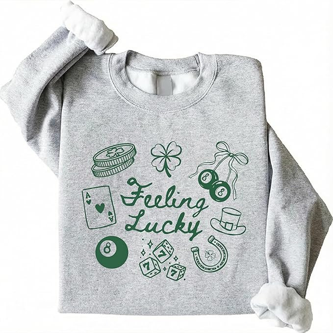 St. Patrick's Day Crewneck Sweater | Premium Pullover Sweatshirt for Men & Women | Amazon (US)